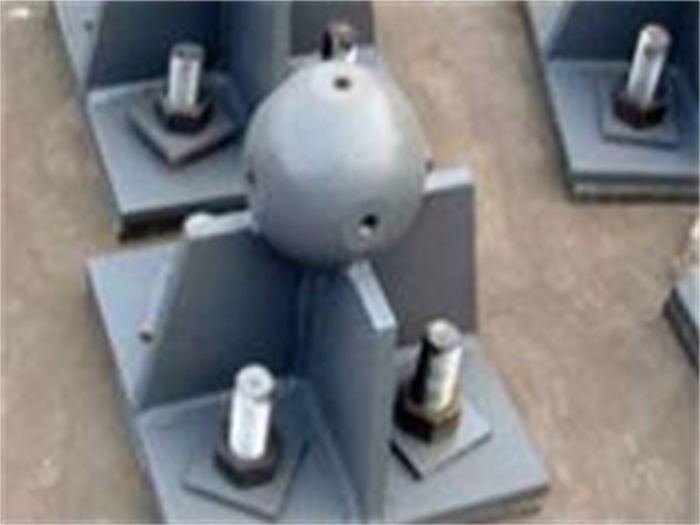 如皋螺栓球网架支座